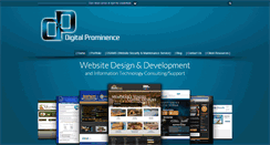 Desktop Screenshot of digitalprominence.com