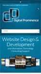 Mobile Screenshot of digitalprominence.com