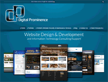 Tablet Screenshot of digitalprominence.com
